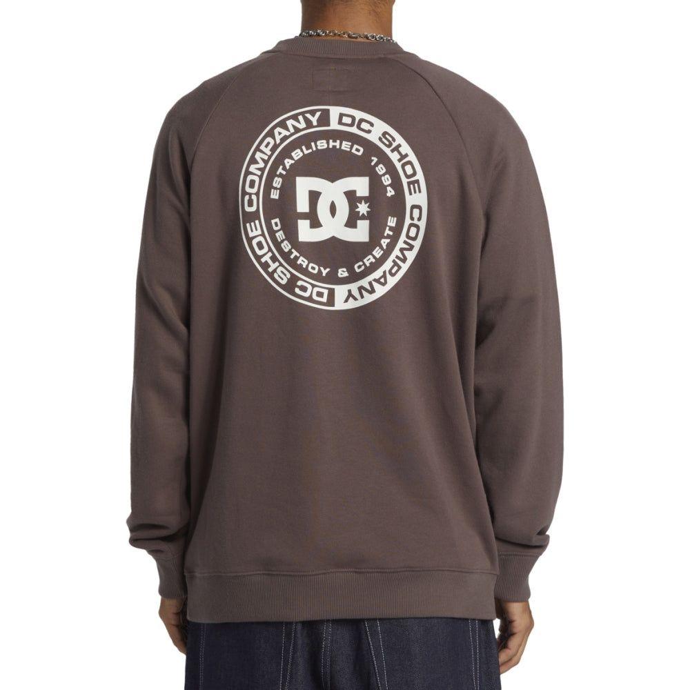 DC - DC CORPO RAGLAN CREW - PLUM TRUFFLE - Crew Sweater