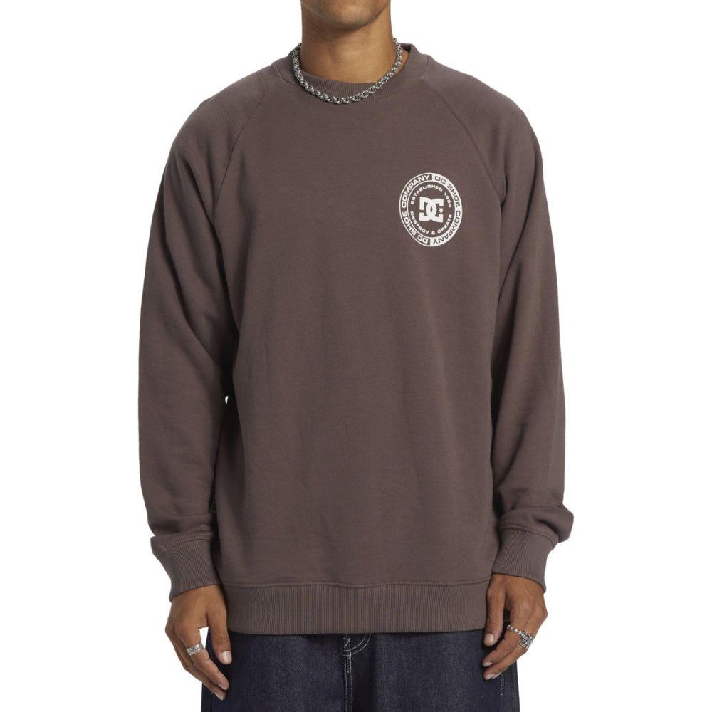 DC - DC CORPO RAGLAN CREW - PLUM TRUFFLE - Crew Sweater