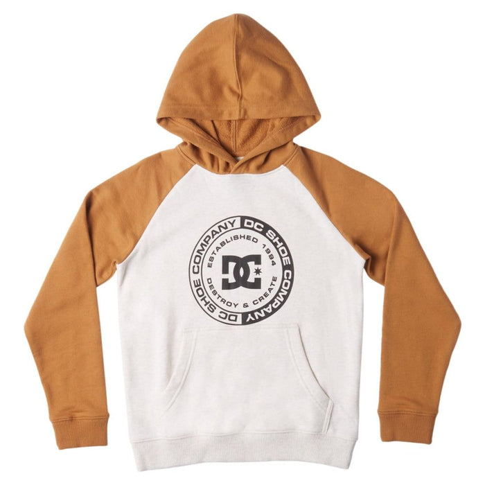 DC - DC CORPO RAGLAN PH BOY - SNOW HEATHER/CHIPMUNK - Hoodie