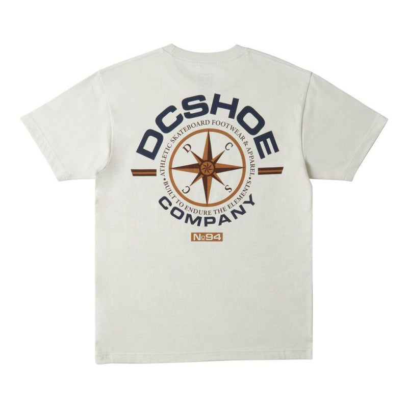 DC - NO 94 WORKER COMPASS HSS - LILY WHITE - T-Shirt