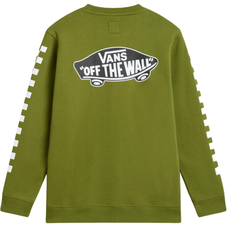 Vans - Exposition Check II Crew - Pesto - Crew Sweater