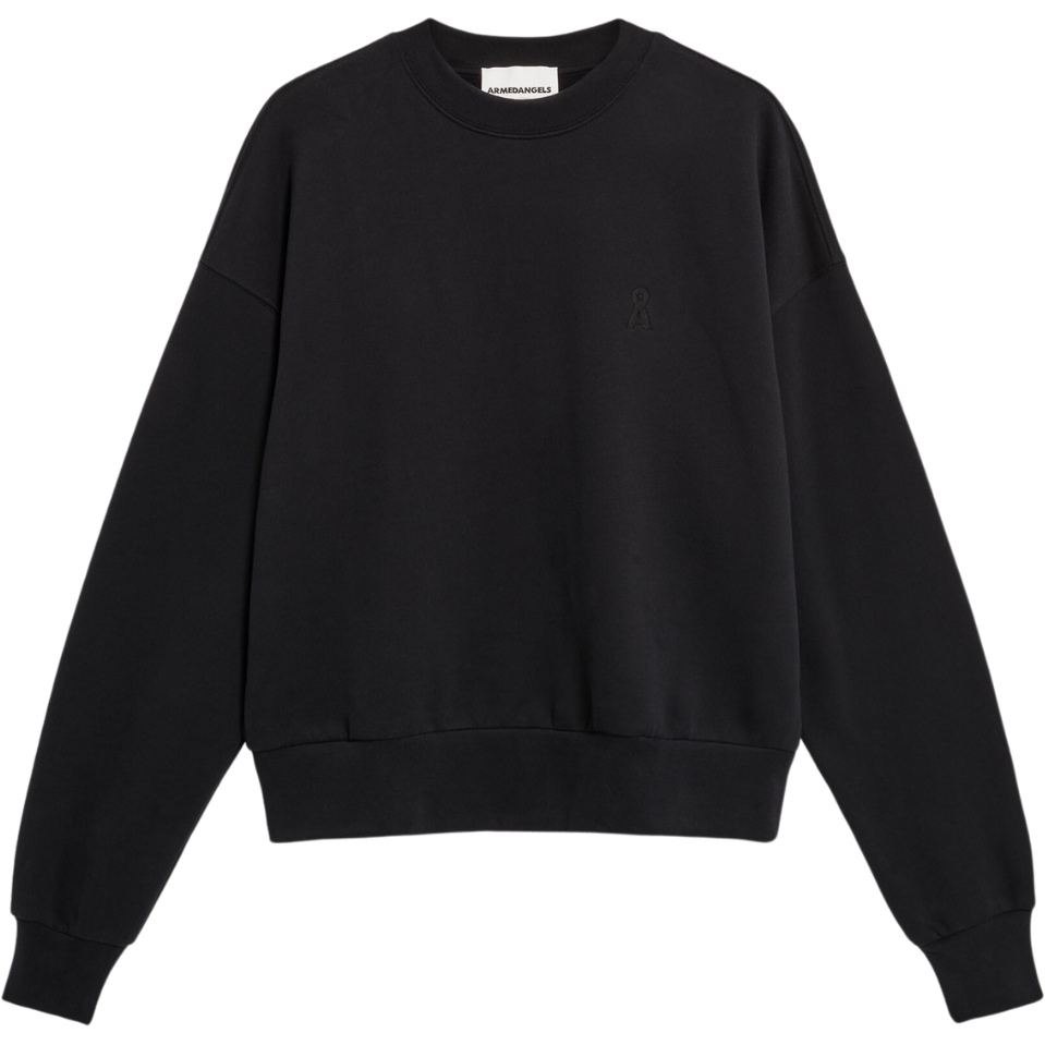 Armed Angels - Alizaa Wash - Black - Crew Sweater