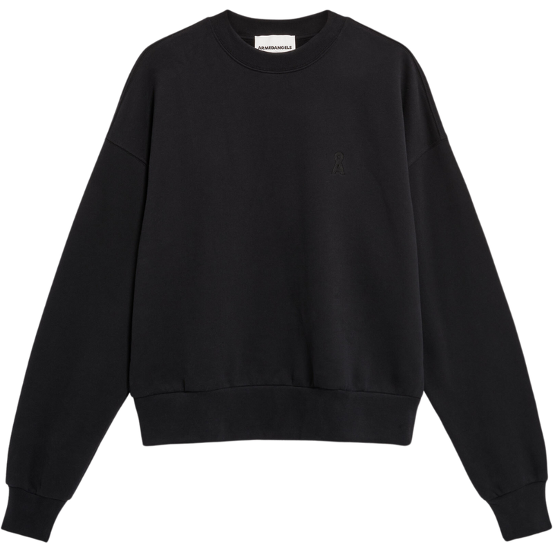 Armed Angels - Alizaa Wash - Black - Crew Sweater