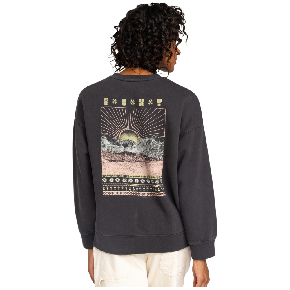 Roxy - Line Up B - Phantom - Crew Sweater