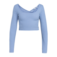 Roxy - Good Keepsake LS Rib - Infinity Blue - Fashion Top