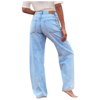 Roxy - Milla Wide Leg Regular - Glacier - Baggy Fit Jeans