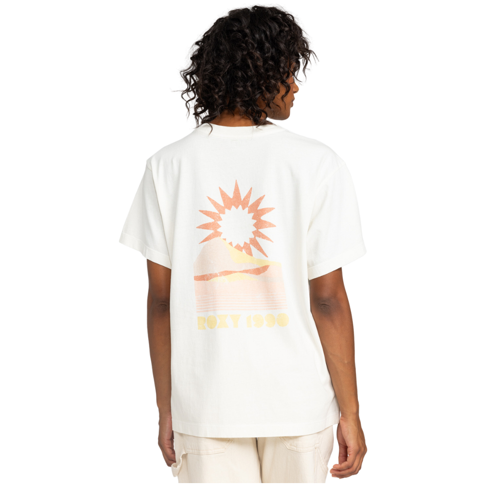 Roxy - To The Sun B - Egret - T-Shirt