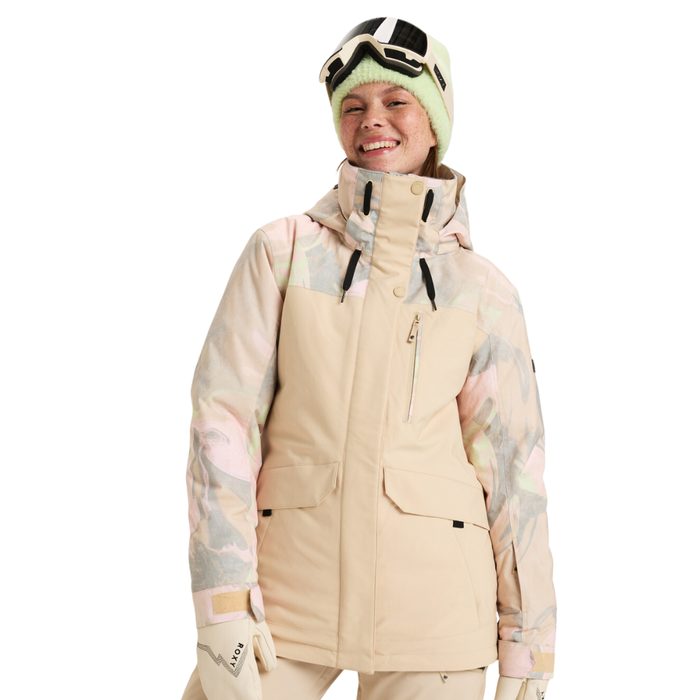 Roxy - Dawnrae Parka JK - Pebble Swirl - Snowboard-Jacke