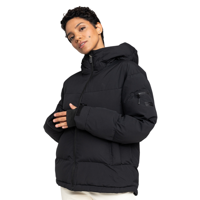 Roxy - Alofted Puffy JK - True Black - Snowboard-Jacke