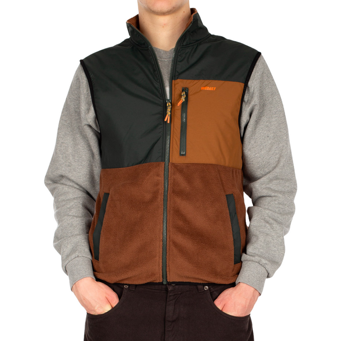 Iriedaily - Auf Deck Fleece Vest  - nightforest - Fleece Weste