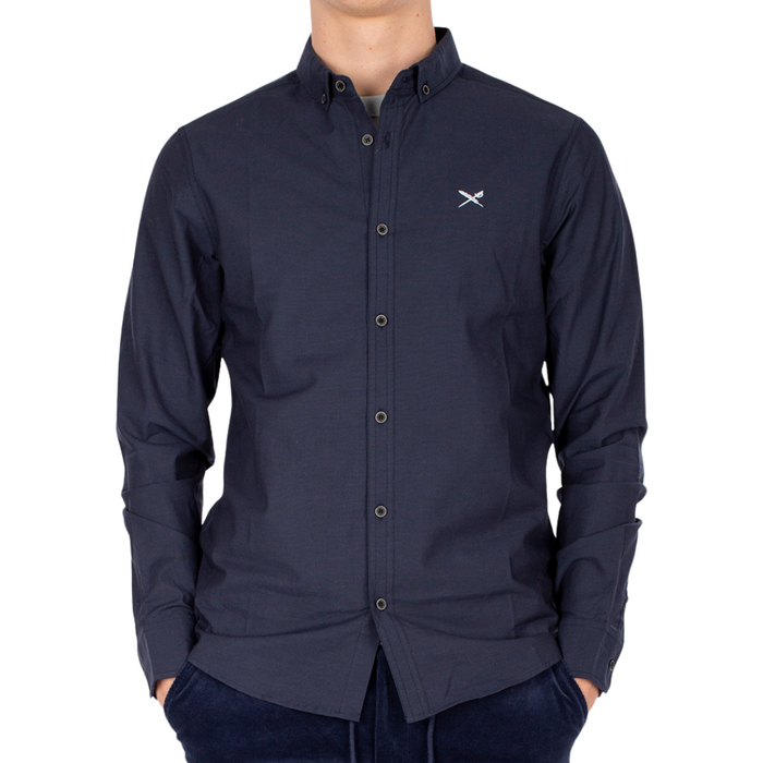 Iriedaily - Samuel LS Shirt  - midnight - Langarmhemd