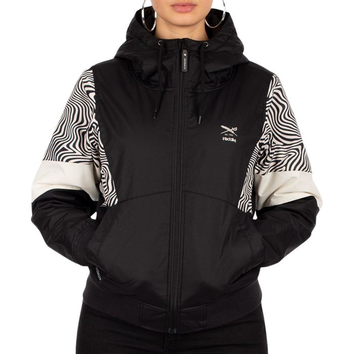 Iriedaily - Blotchy Jacket  - black white - Winterjacke