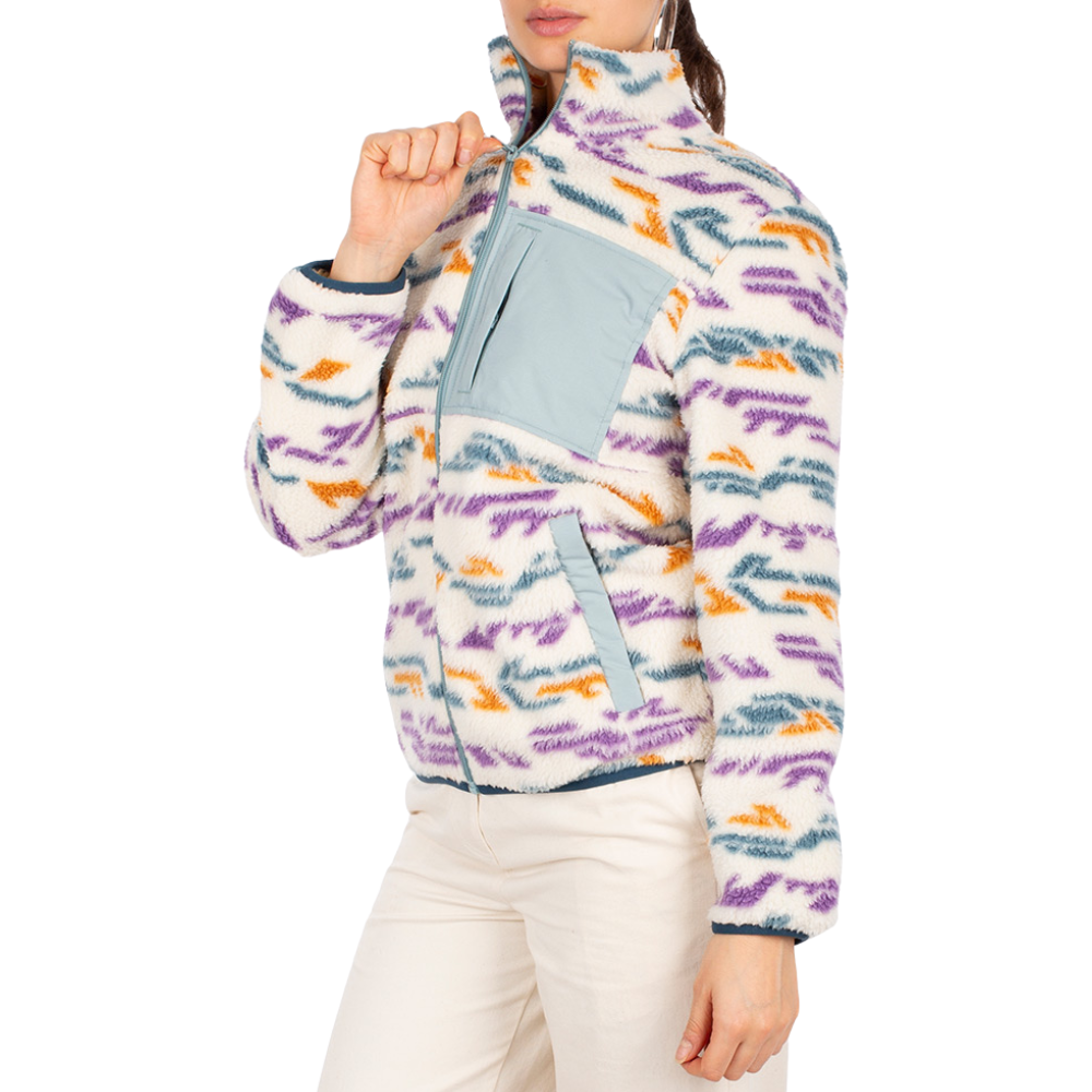 Iriedaily - Arkta Teddy 2 Jacket  - chalk - Fleece Jacke