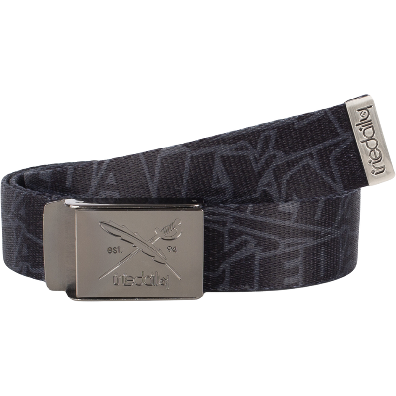 Iriedaily - Switchup Belt  - black-anthra - Textilgürtel