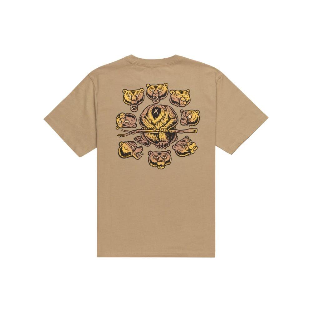 Element - Bear With Me SS - Khaki - T-Shirt