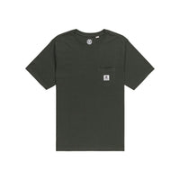 Element - Basic Pocket Label SS - Deep Forest - T-Shirt