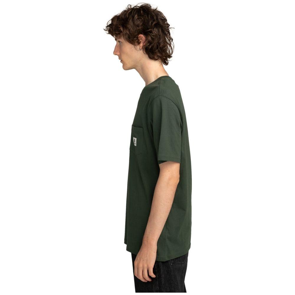 Element - Basic Pocket Label SS - Deep Forest - T-Shirt