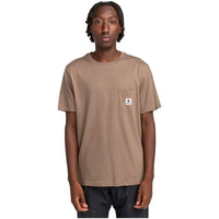 Element - Basic Pocket Label SS - Walnut - T-Shirt