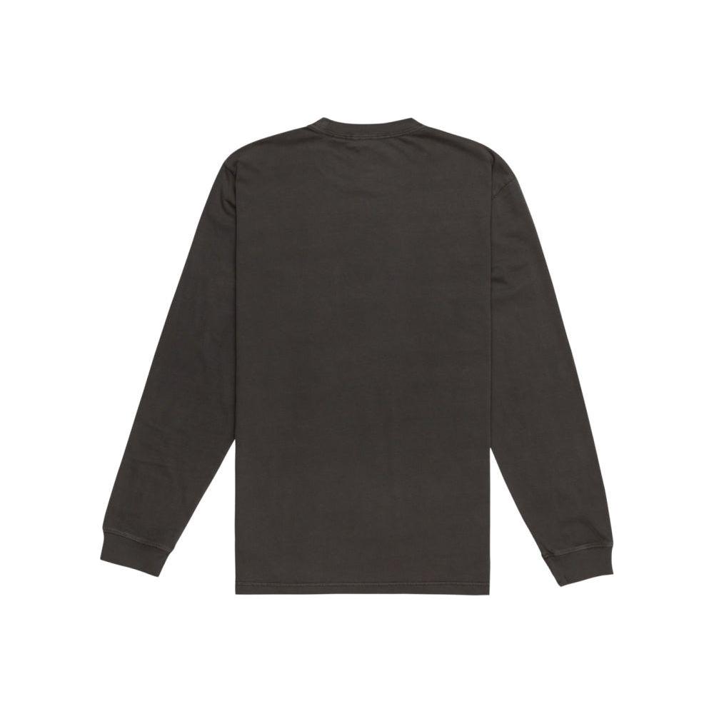 Element - Basic Pocket Pigment LS - Off Black - T-Shirt Langarm