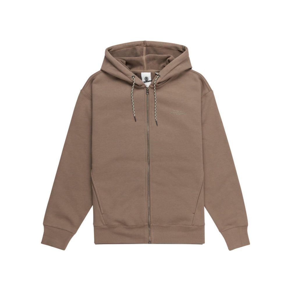 Element - Rain Cornell ZH - Walnut - Zip Hoodie