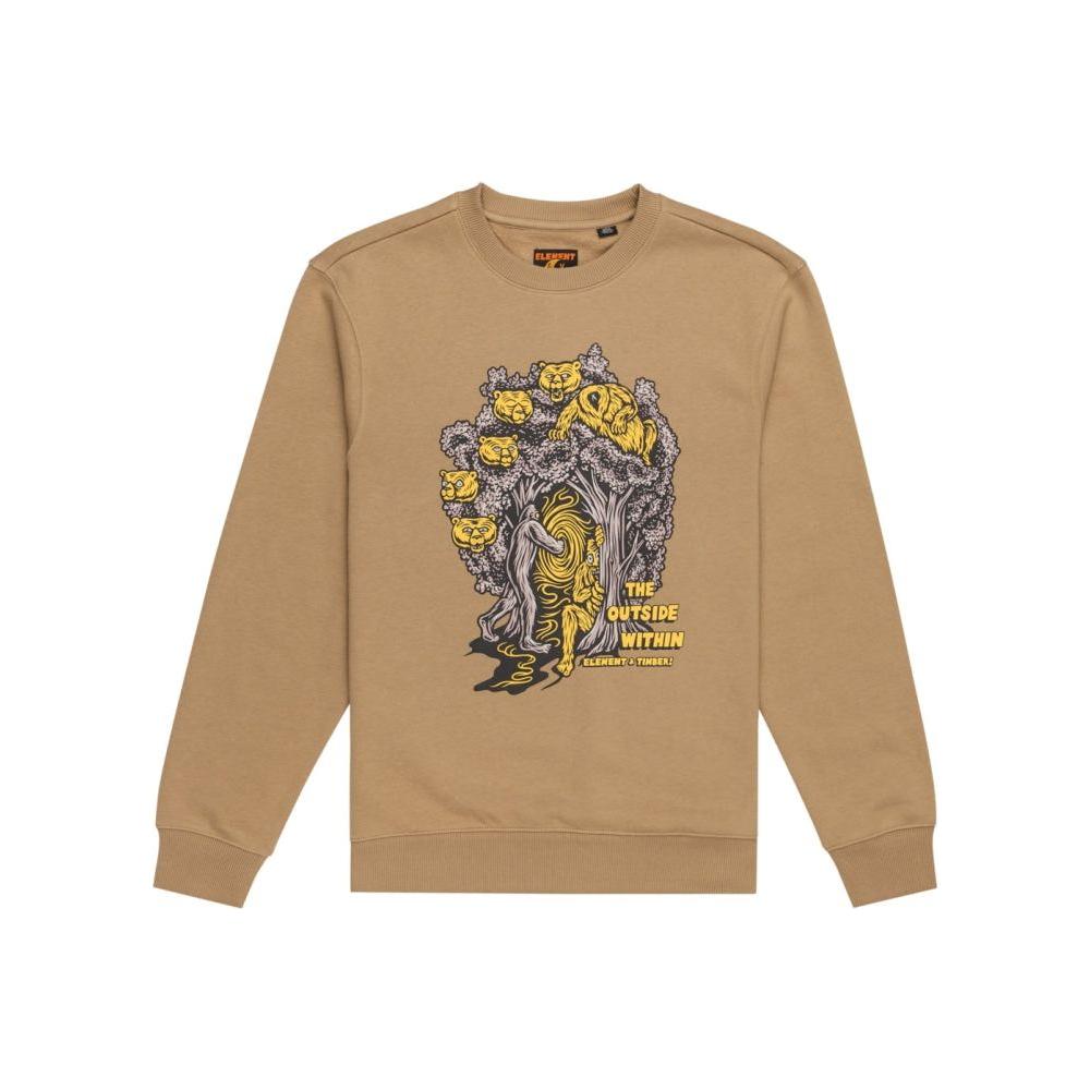 Element - The Portal Crew - Khaki - Crew Sweater