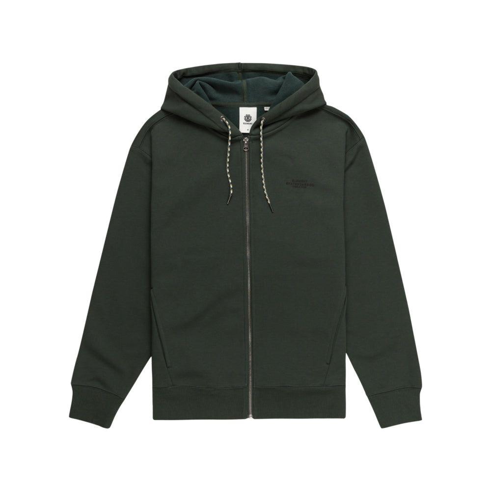 Element - Rain Cornell ZH - Deep Forest - Zip Hoodie