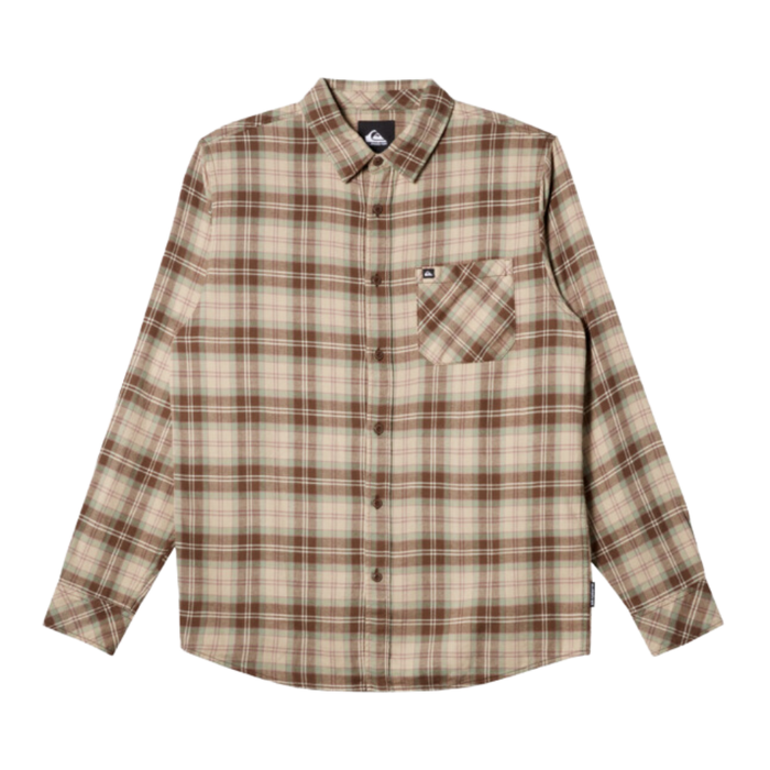 Quiksilver - Ensign Classic Flannel - Dark Brown Ensign Classic Flan - Langarmhemd