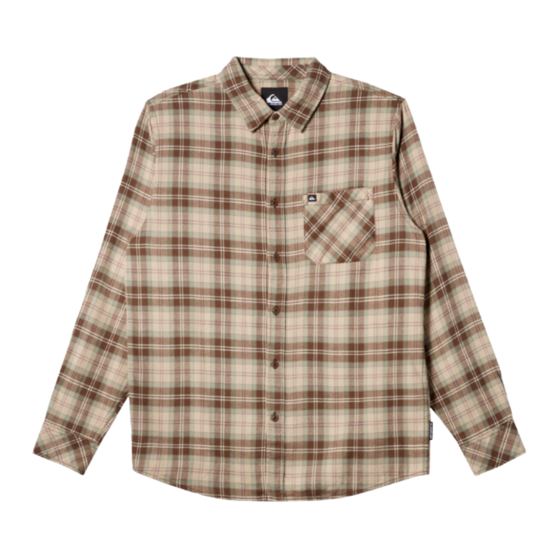 Quiksilver - Ensign Classic Flannel - Dark Brown Ensign Classic Flan - Langarmhemd