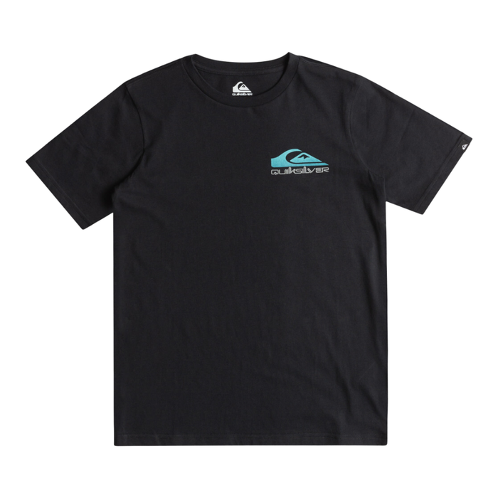 Quiksilver - Omni Wave Ss Youth - Black - T-Shirt