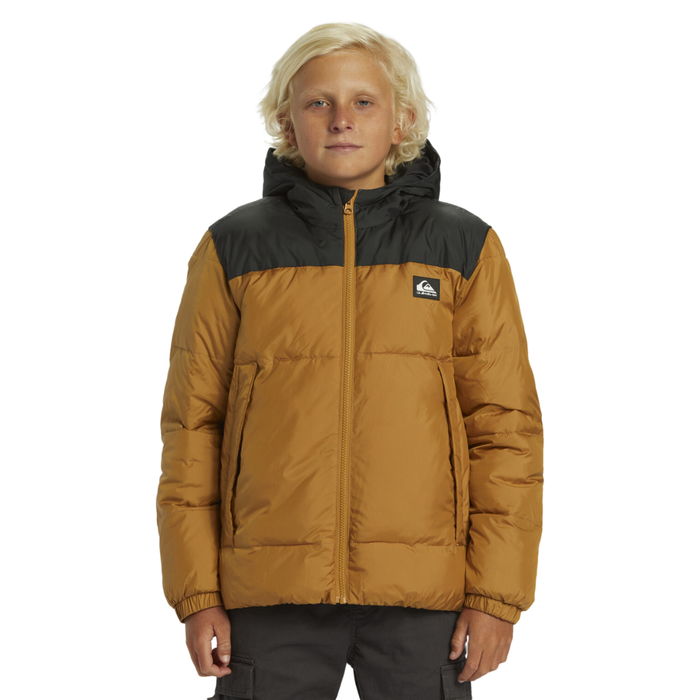 Quiksilver - Cold Days Youth Jacket - Bone Brown - Winterjacke