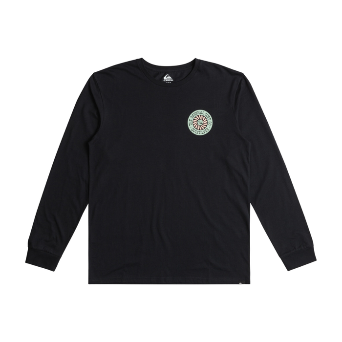 Quiksilver - Bloom Cycle Ls - Black - T-Shirt Langarm