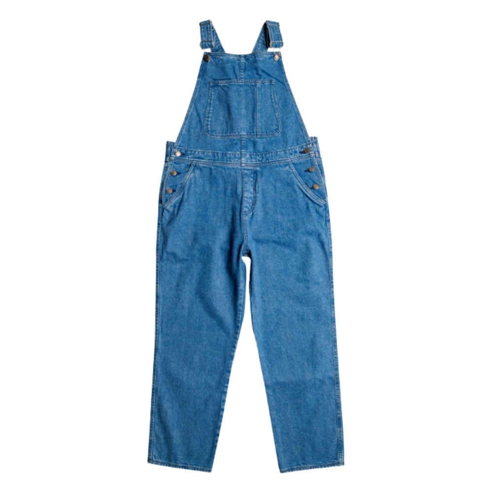 Quiksilver - Uni Classic Denim Dungaree - Estate Blue - Latzhose Lang