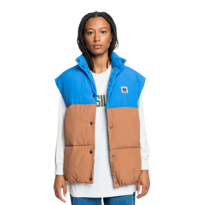 Quiksilver - Uni Sl Puff Jacket - Nebulas Blue - Weste