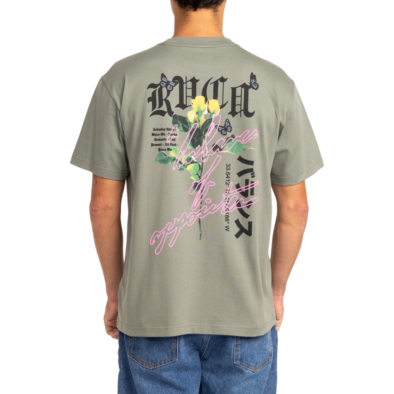 RVCA - Shibuya Station SS Tee - Jade - T-Shirt