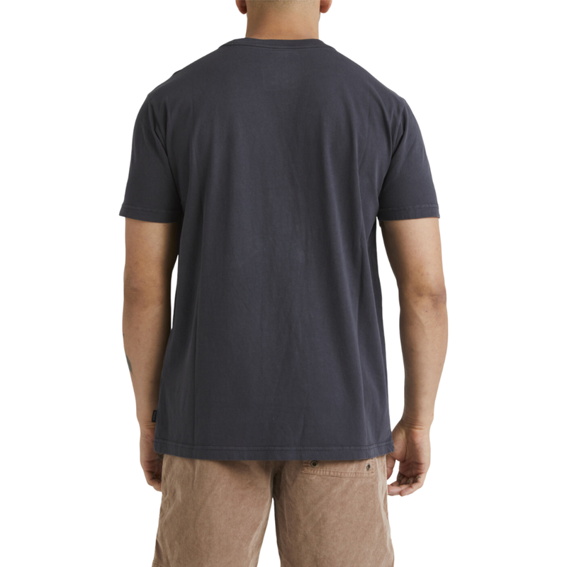 RVCA - Hawk Eye SS Tee - Washed Black - T-Shirt