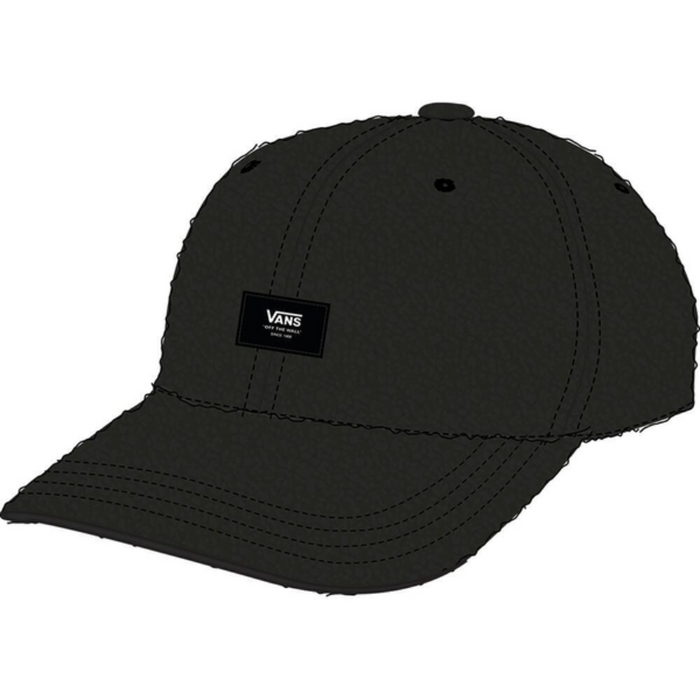 Vans - Delin Curved Bill Jockey  - Black - Fitted Cap