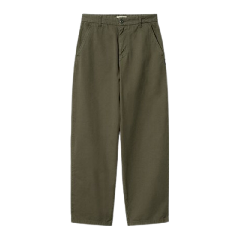 Carhartt - W Brady Pant - Office Green - Baggy Fit Pant