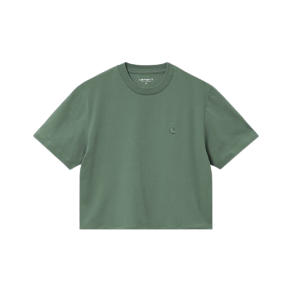 Carhartt - W S/S Chester T-Shirt - Duck Green - Crop Top