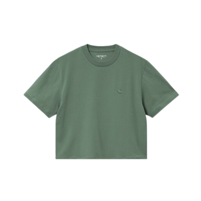 Carhartt - W S/S Chester T-Shirt - Duck Green - Crop Top