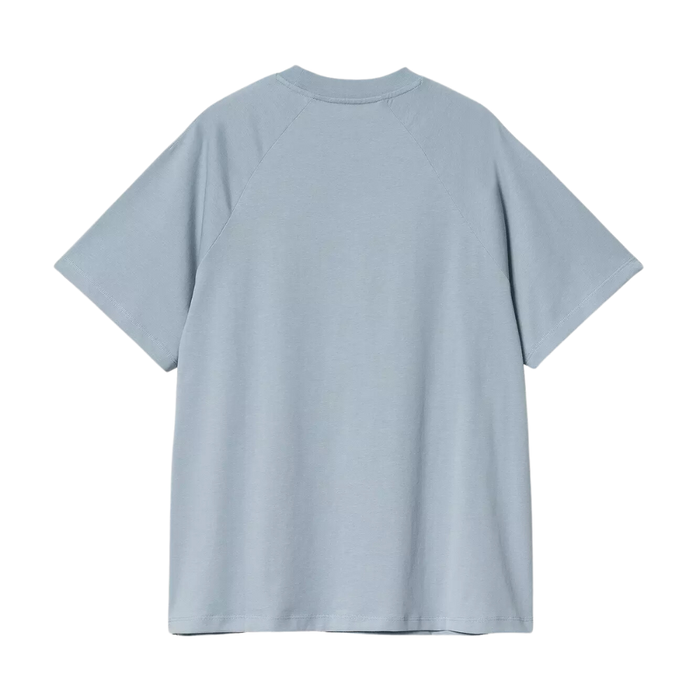 Carhartt - W S/S Signature T-Shirt - Dusty Ice / White - T-Shirt