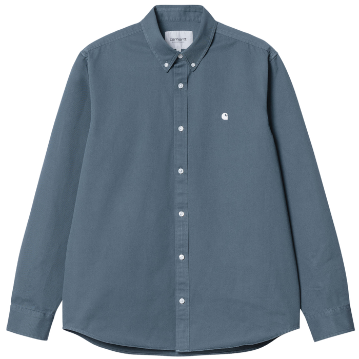 Carhartt - L/S Madison Shirt - Positano / Wax - Langarmhemd