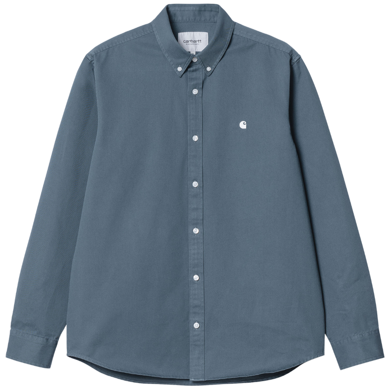 Carhartt - L/S Madison Shirt - Positano / Wax - Langarmhemd