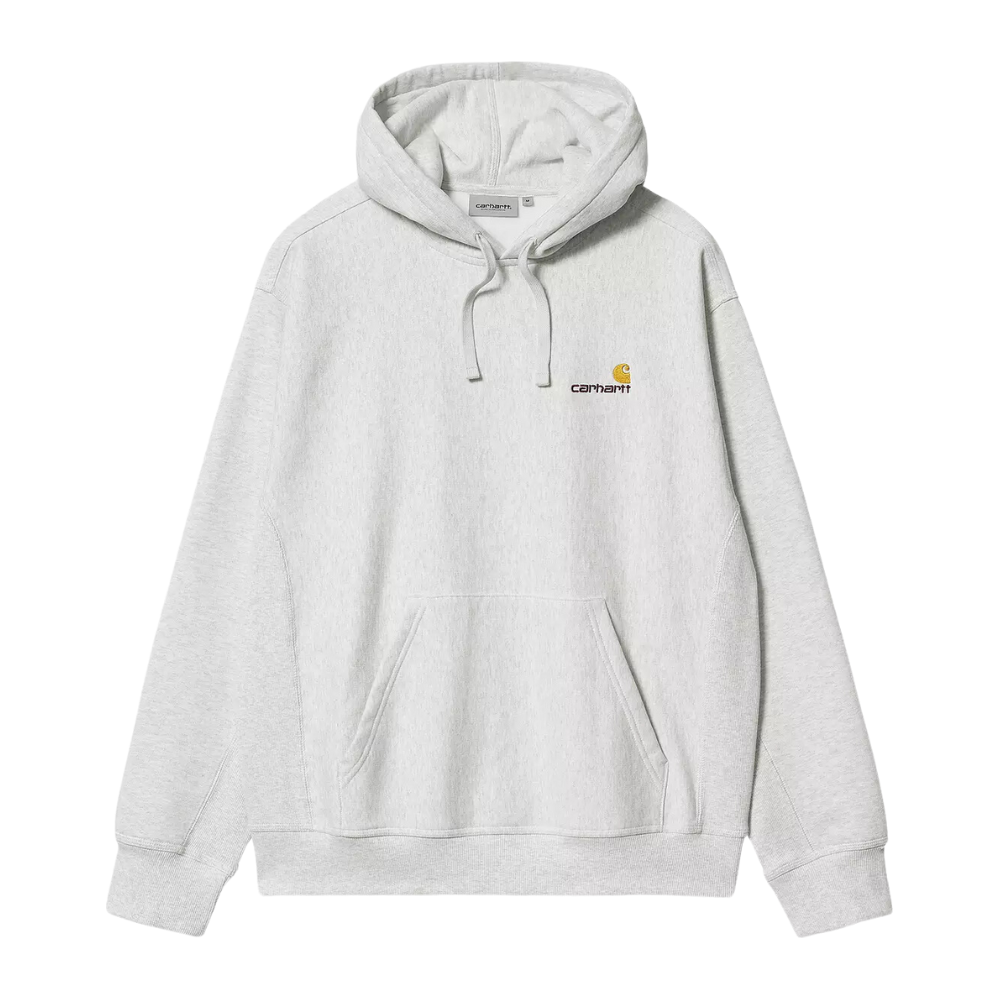 Carhartt - Hooded American Script Sweat - Ash Heather - Hoodie