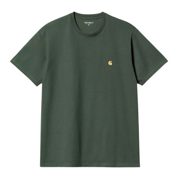 Carhartt - S/S Chase T-Shirt - Sycamore Tree / Gold - T-Shirt