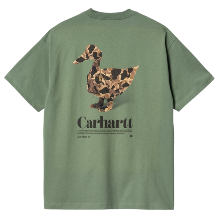 Carhartt - S/S Fold Duck T-Shirt - Duck Green - T-Shirt