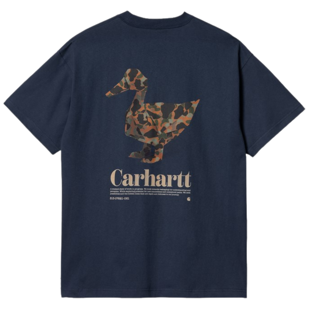 Carhartt - S/S Fold Duck T-Shirt - Air Force Blue - T-Shirt