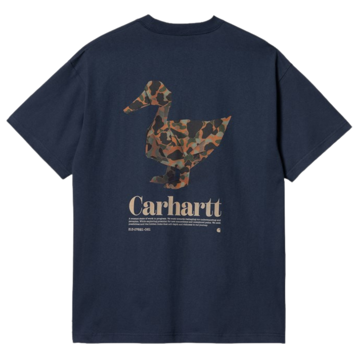 Carhartt - S/S Fold Duck T-Shirt - Air Force Blue - T-Shirt