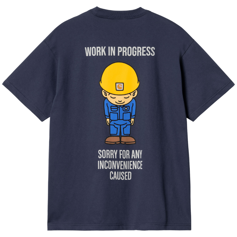 Carhartt - S/S Sumimasen T-Shirt - Air Force Blue - T-Shirt