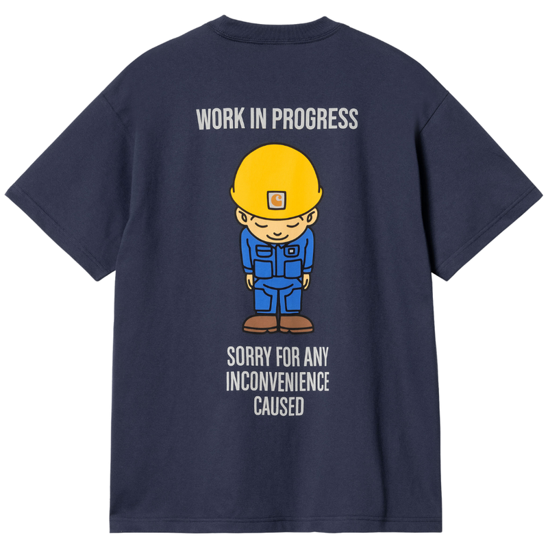 Carhartt - S/S Sumimasen T-Shirt - Air Force Blue - T-Shirt