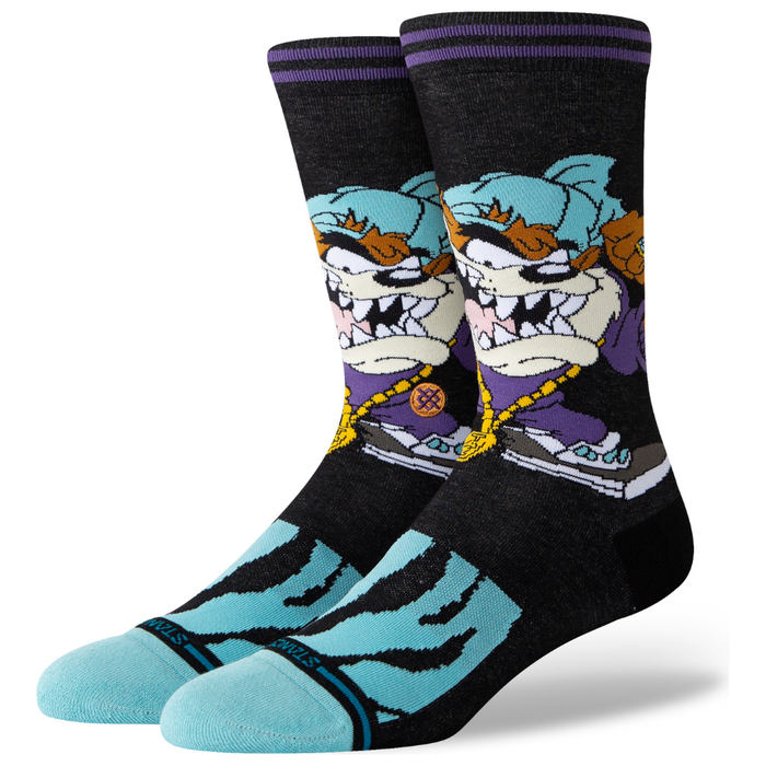 Stance - Taz Crew - Black - Socken